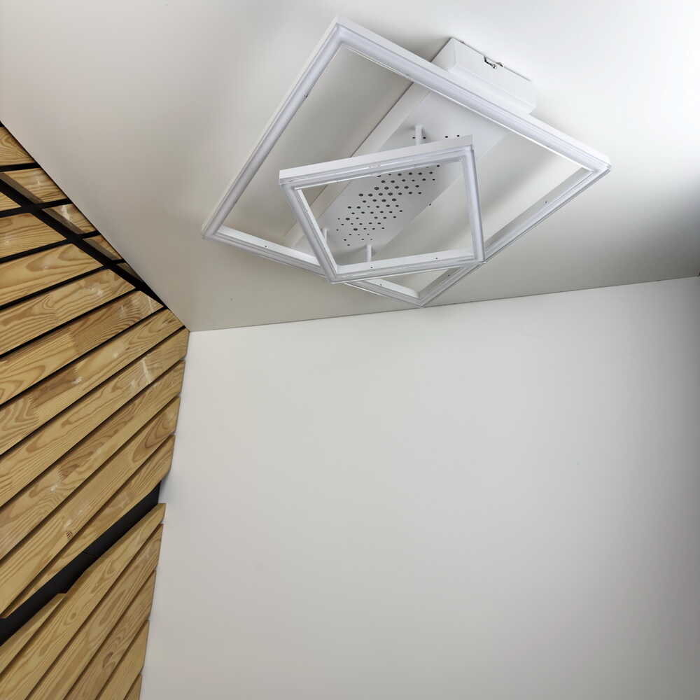 Светильник LED smart KENZO-S с пультом 100Вт 3000-5000K 7100Lm Квадратный Белый 220675